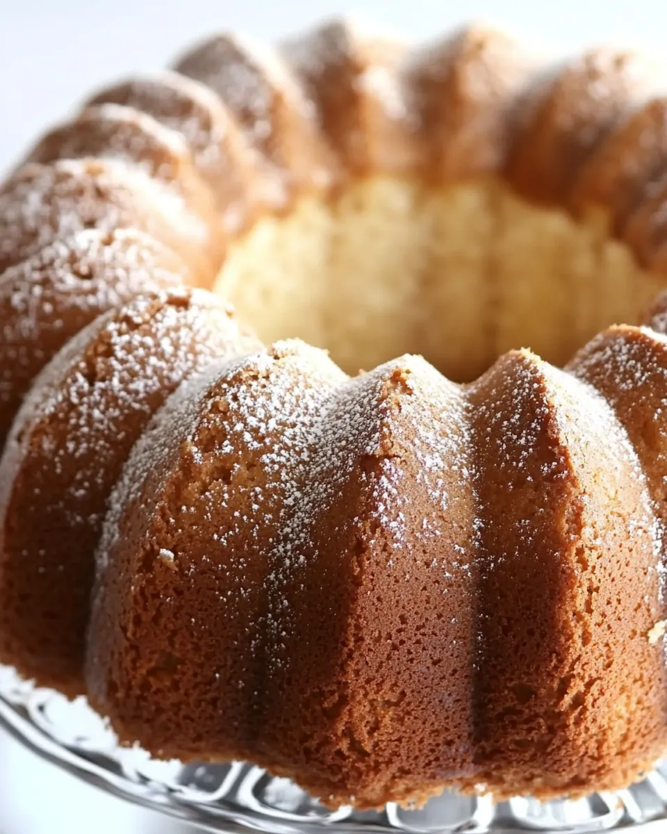 Quick This Easy Kentucky Pound Cake Proves that Butter has Never Looked Better shot