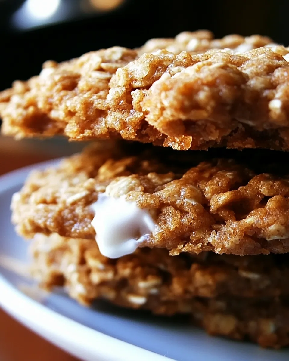 Delicious Toaster Oven Oatmeal Cookies shot