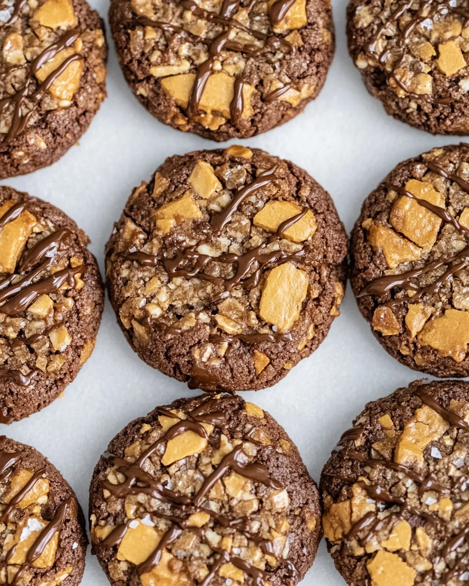 Quick Toffee Brownie Cookies picture
