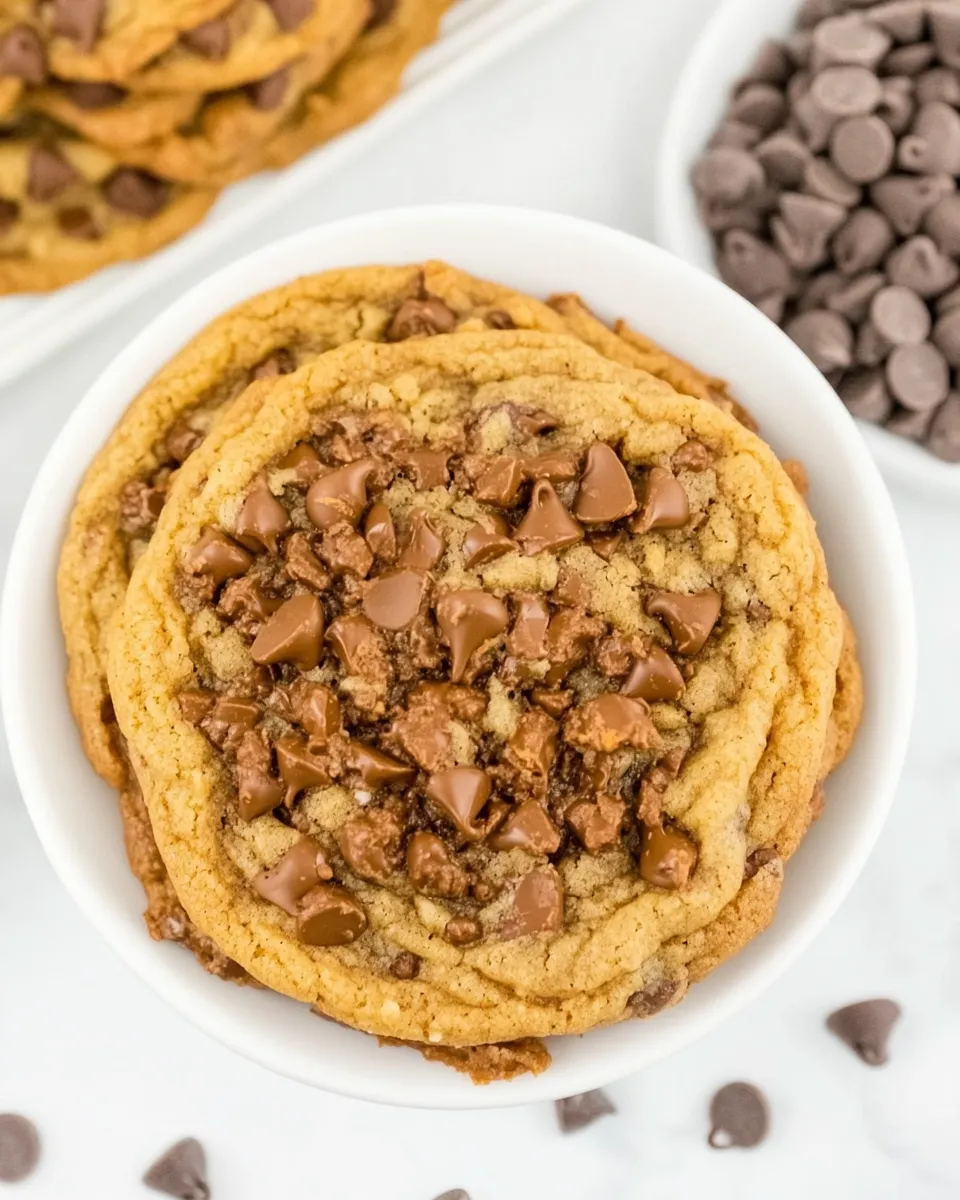 Homemade Toffee Chocolate Chip Cookies (With Toffee Bits!) photo
