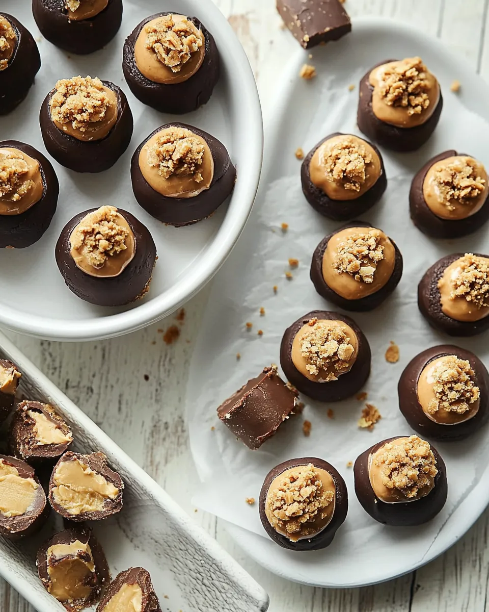 Classic Toffee Crunch Peanut Butter Buckeyes image