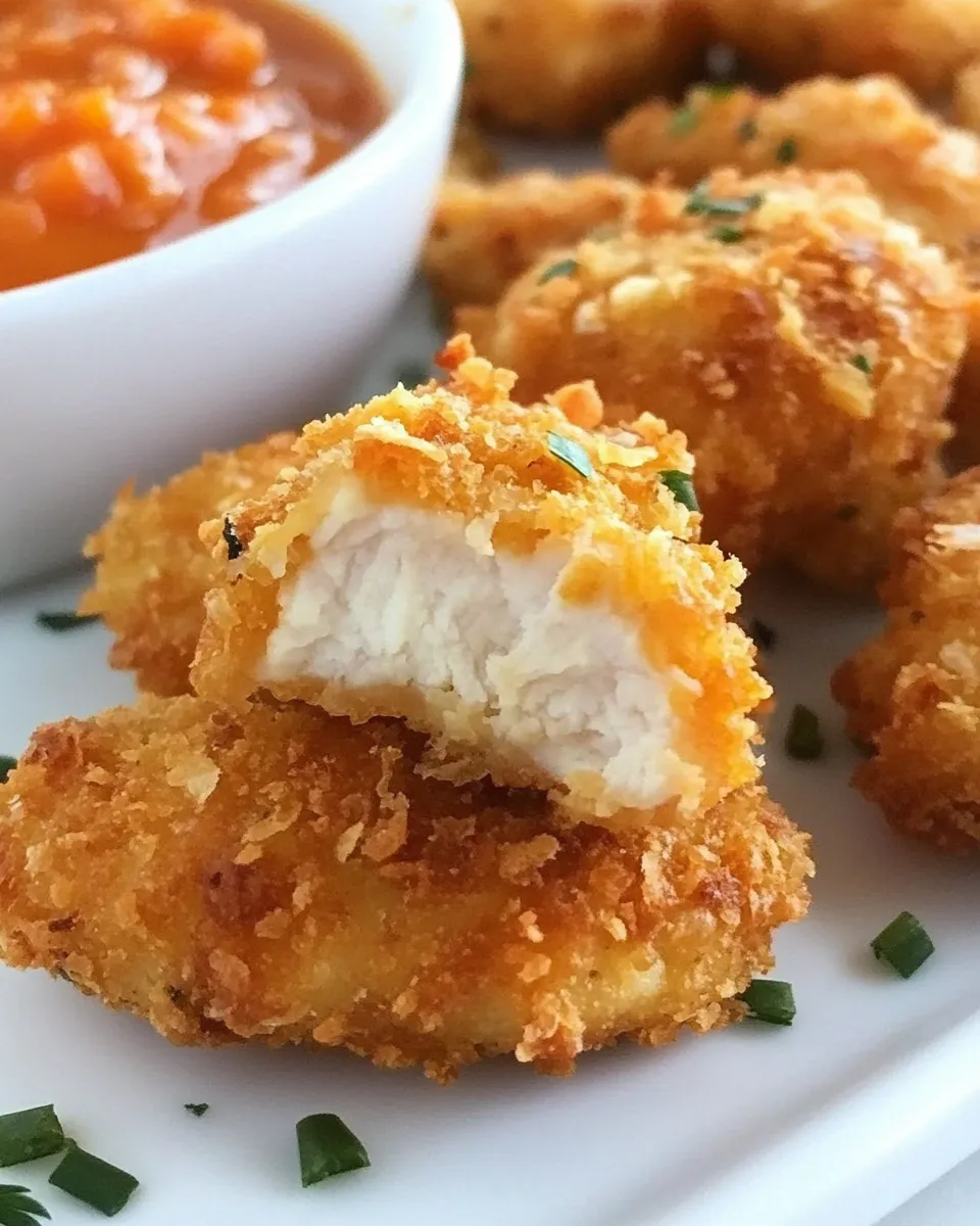 Quick Tortilla Chip-crusted Chicken Bites picture