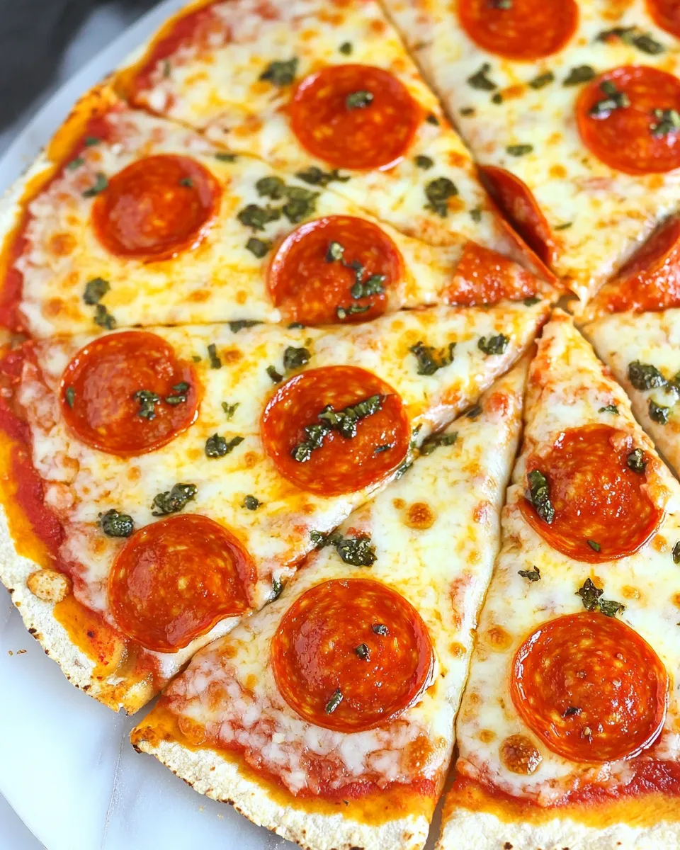 Classic Tortilla Pizza image