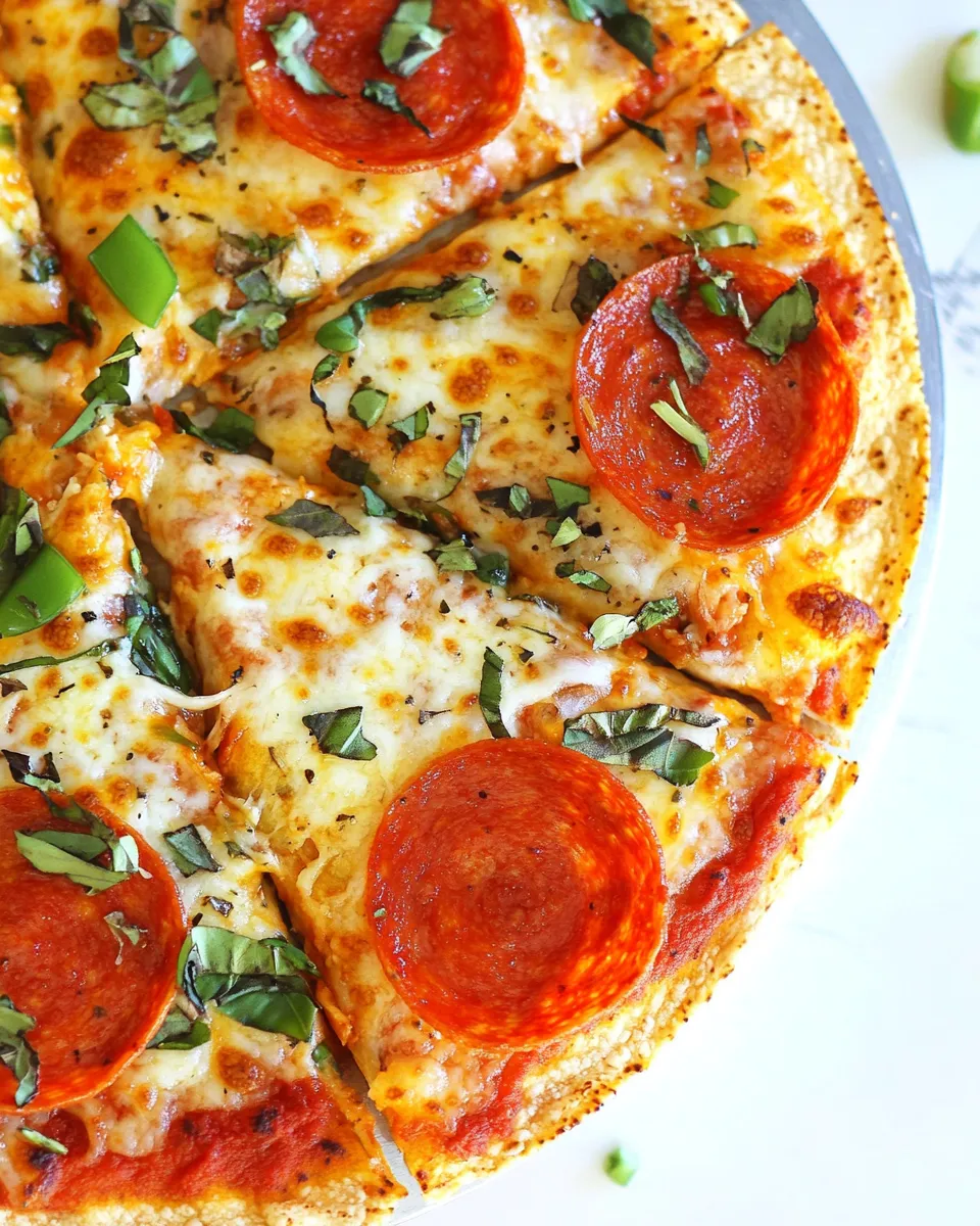 Easy Tortilla Pizza picture