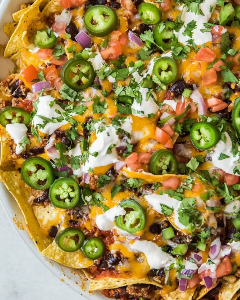 Homemade Totally Epic Loaded Nachos photo
