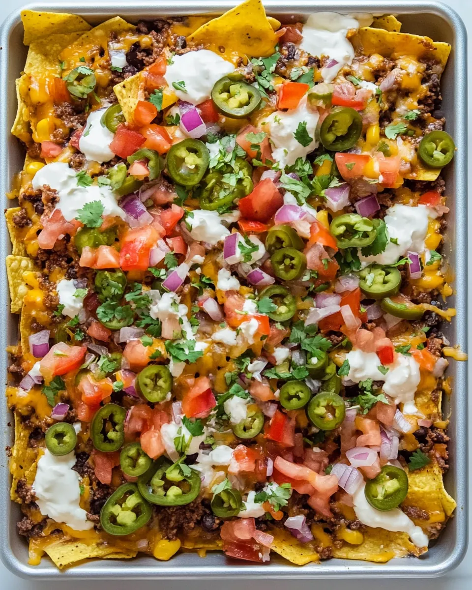 Easy Totally Epic Loaded Nachos picture