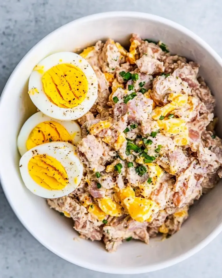 Delicious Tuna Egg Salad recipe photo