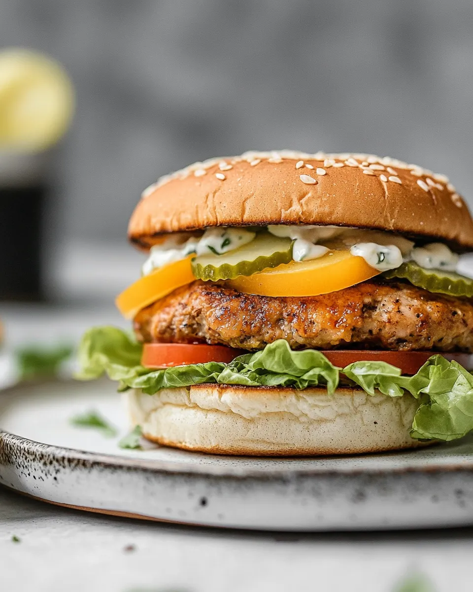 Homemade Turkey Burgers photo