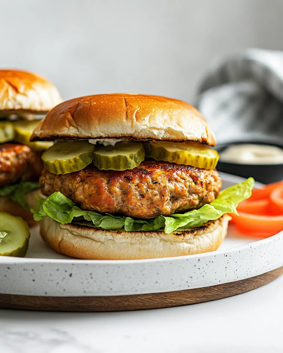 Classic Turkey Burgers image
