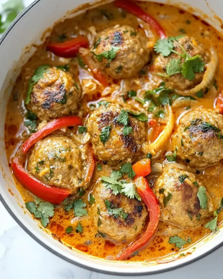 Homemade Turkey Meatball Curry (Paleo, Whole30) photo