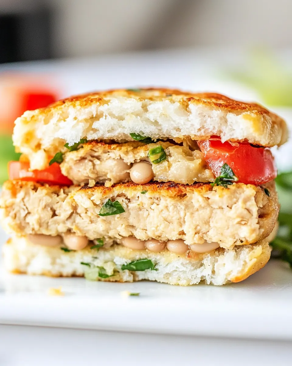 Easy Turkey White Bean Burgers picture
