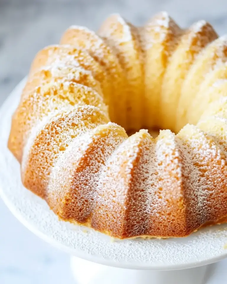 Homemade Vanilla Bundt Cake photo