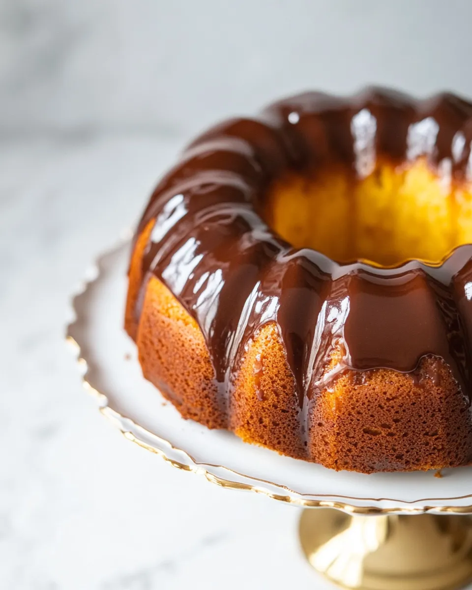 Delicious Vanilla and Amarula bundt cake shot