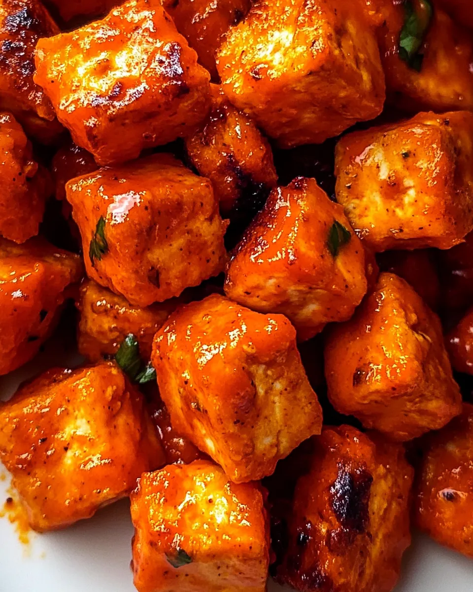 Healthy Vegan Buffalo Tofu Bites picture