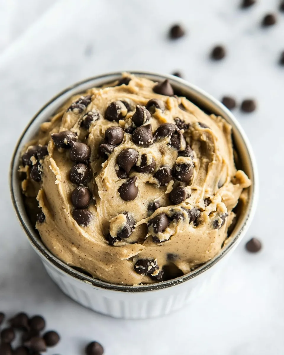 Easy Vegan Chickpea Cookie Dough picture