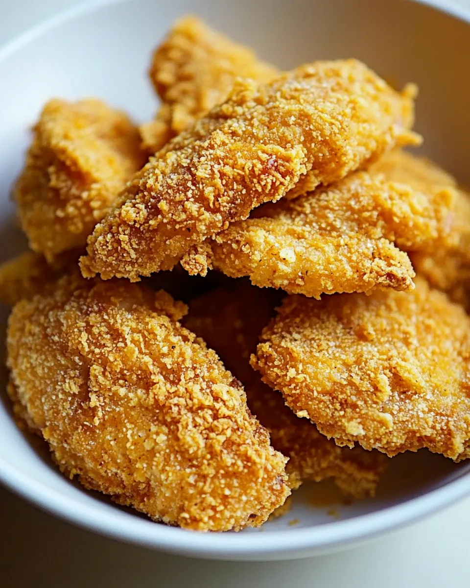 Homemade Vegan Fried Chicken dish photo