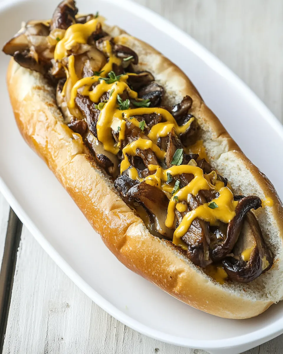 Classic Vegan Philly Cheesesteak (Mushroom) image