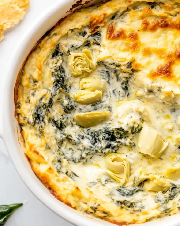 Easy Vegan Spinach & Artichoke Dip photo