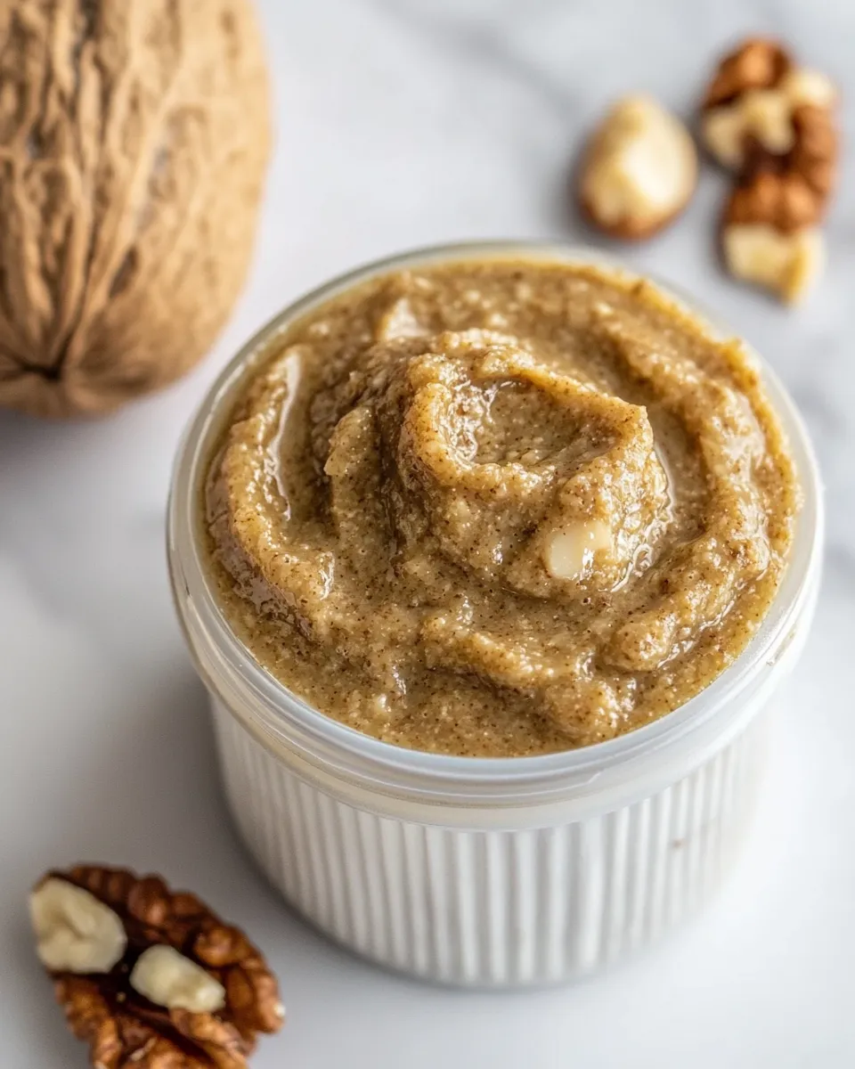 Delicious Walnut Butter shot