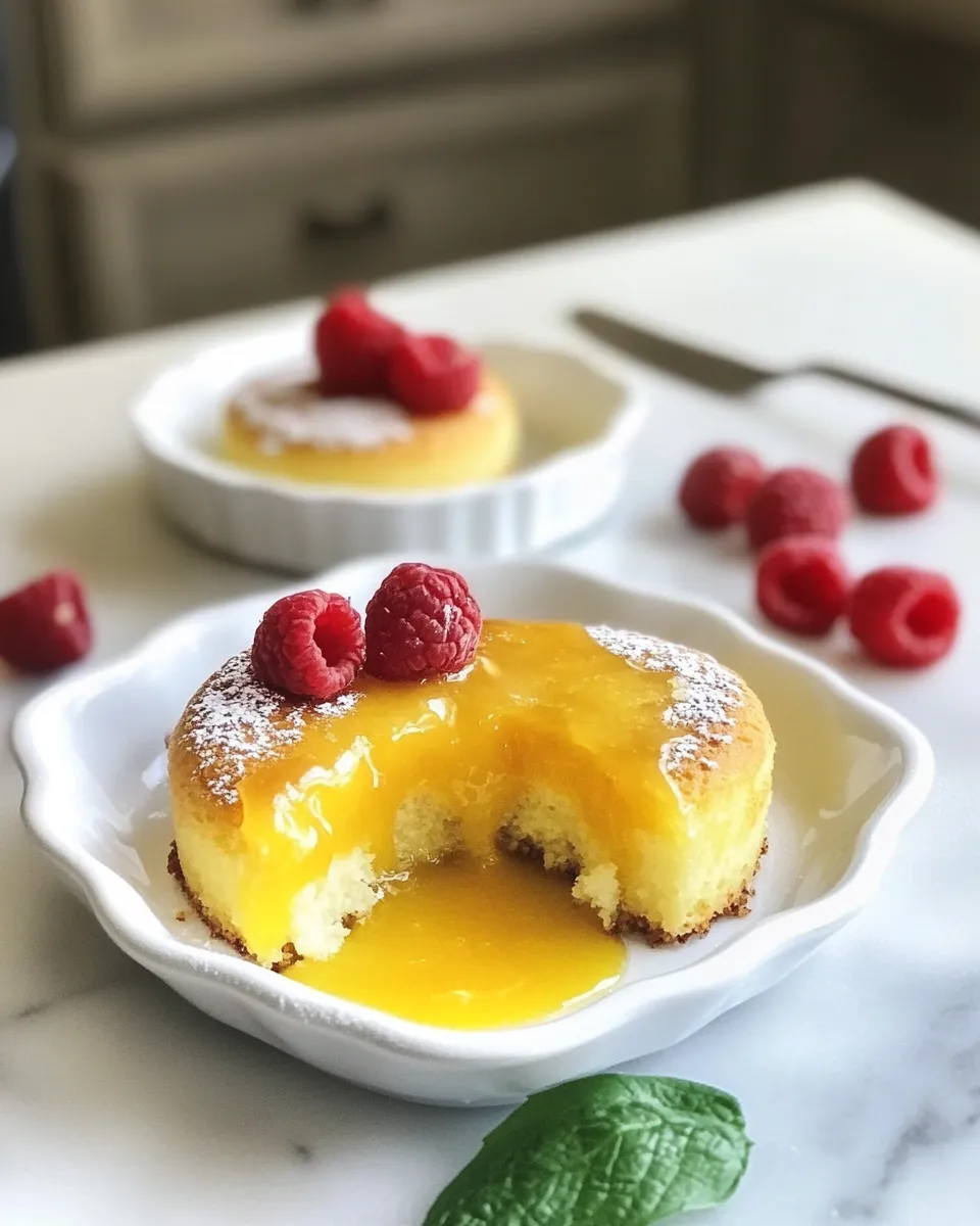 Delicious White Chocolate Molten Lava Cakes photo