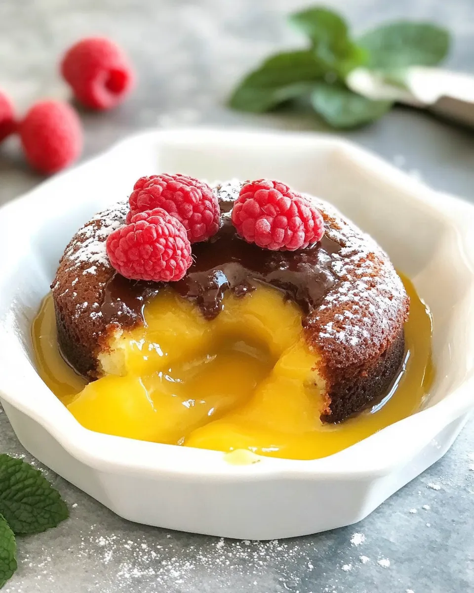 Ultimate White Chocolate Molten Lava Cakes picture