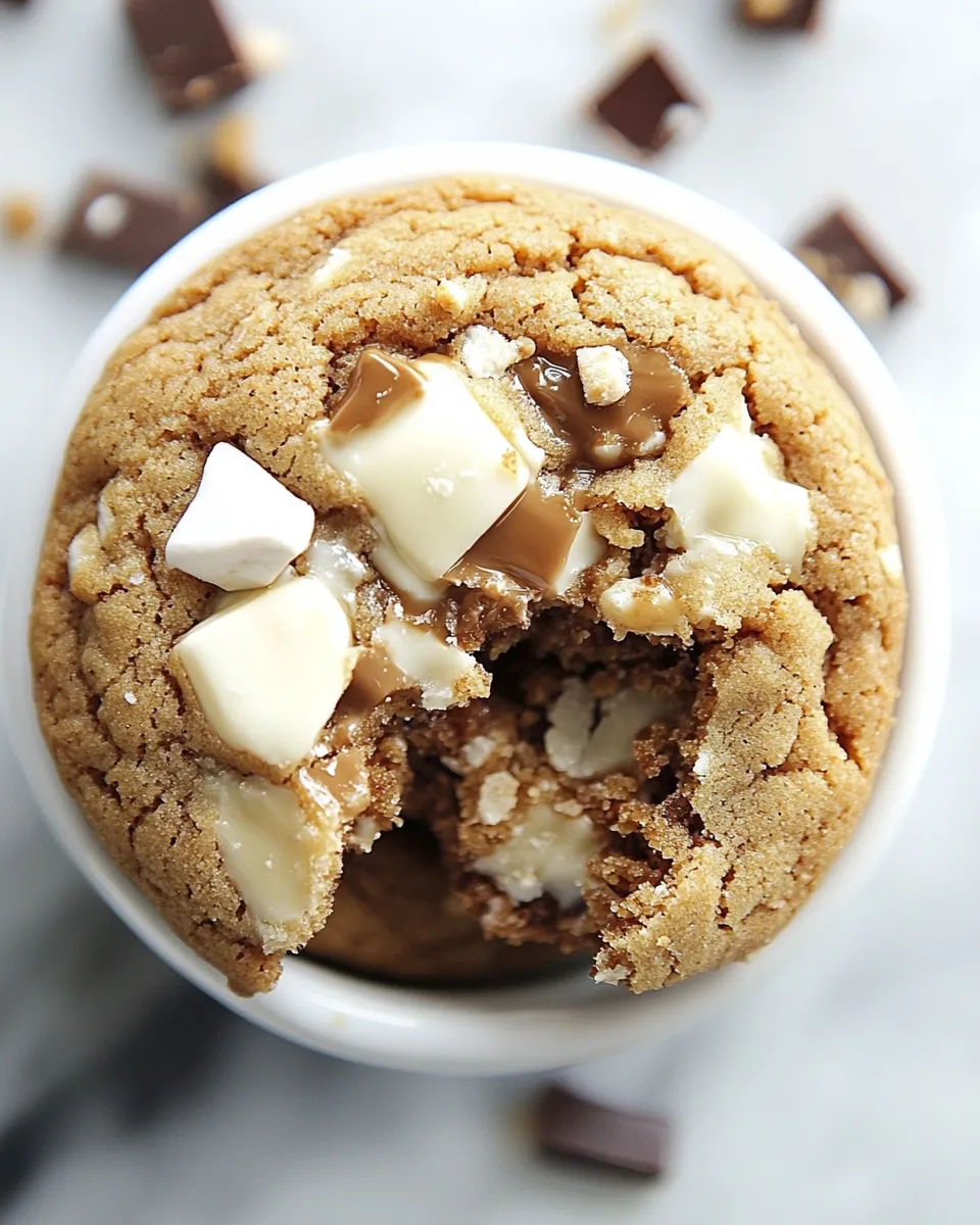 Homemade White Chocolate Toffee Brown Butter Cookies photo