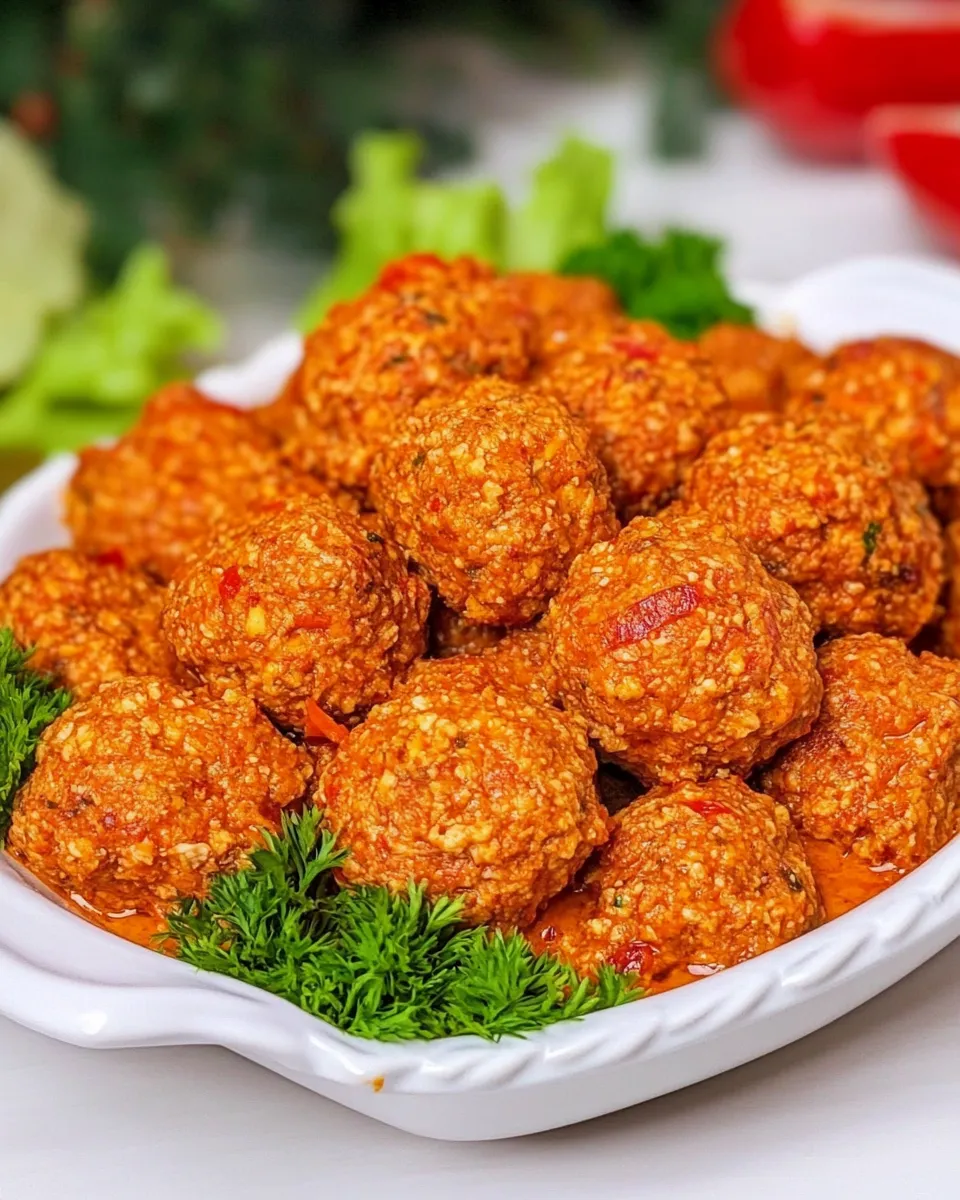 Delicious i_ Kfte (Turkish Vegan Meatballs) photo