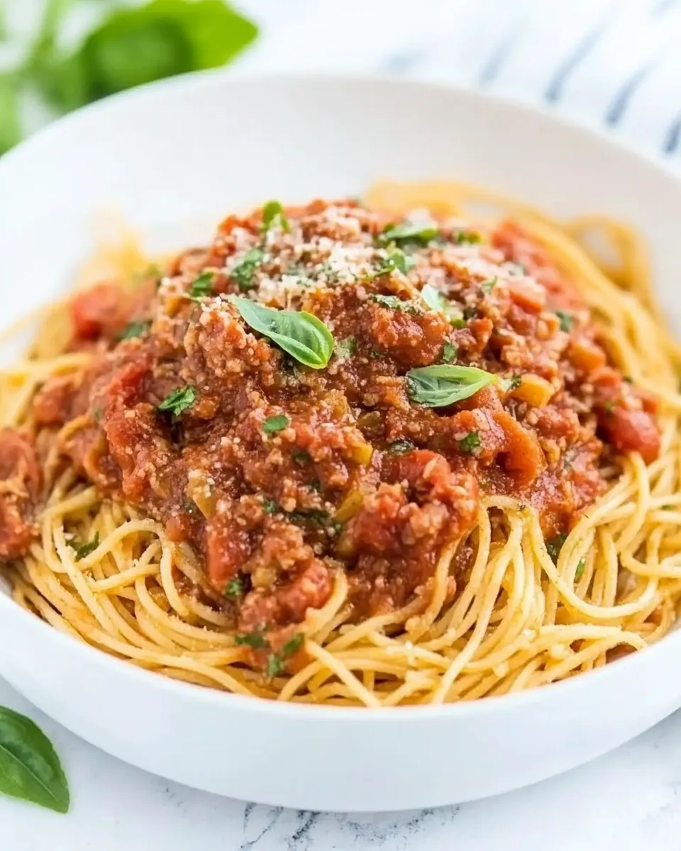 Easy 15-Minute Easy Spaghetti photo