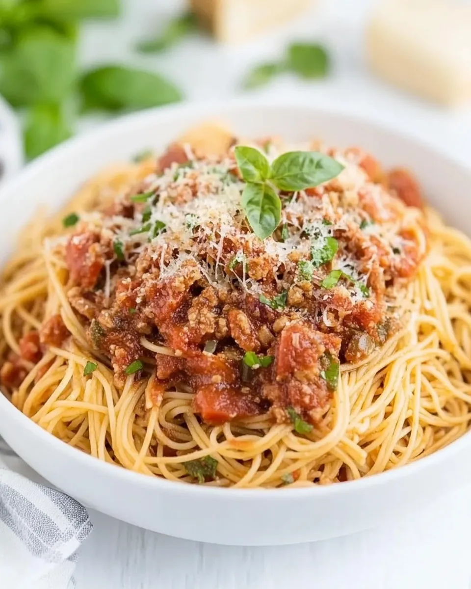 Quick 15-Minute Easy Spaghetti image
