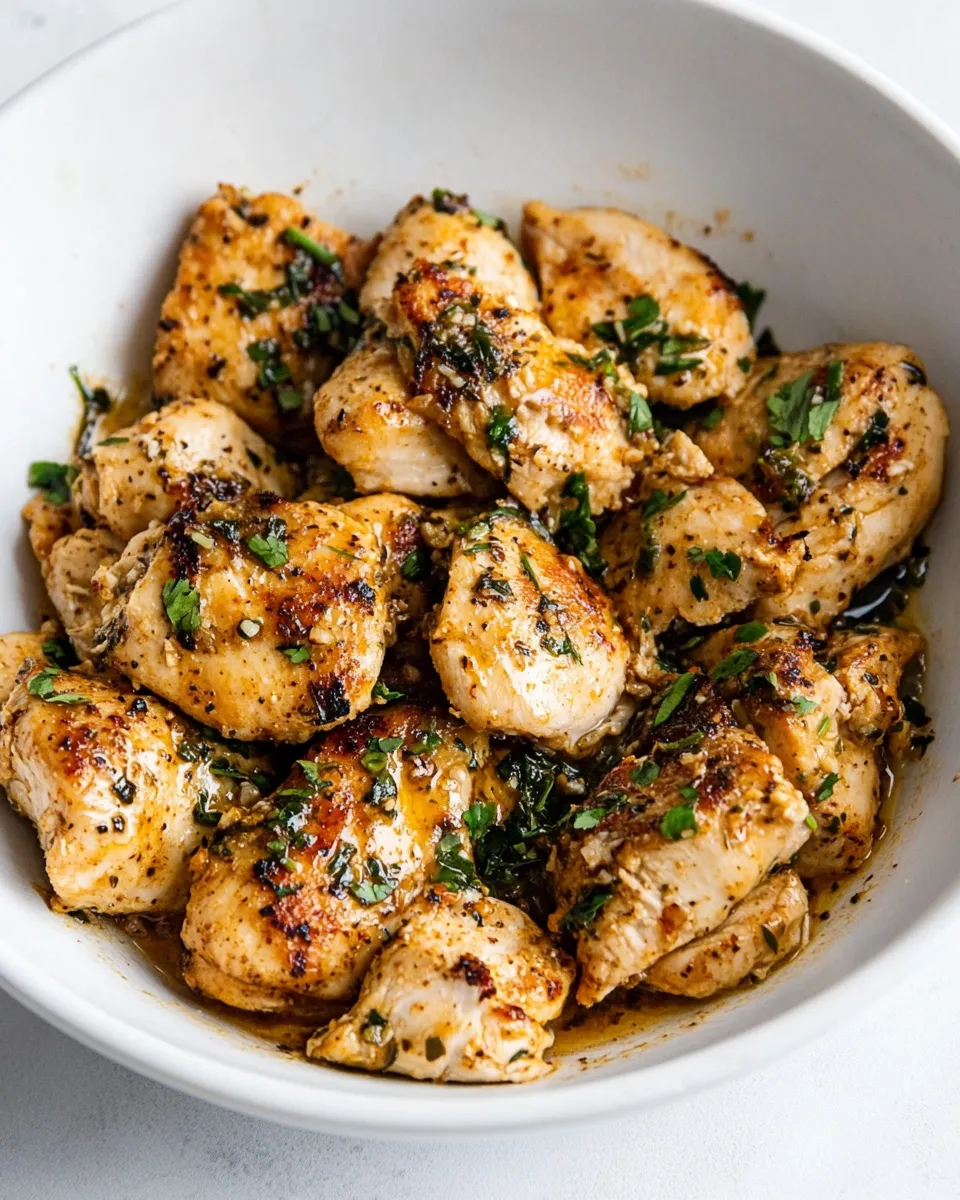 Savory 15 Minute Garlic Butter Chicken dish photo
