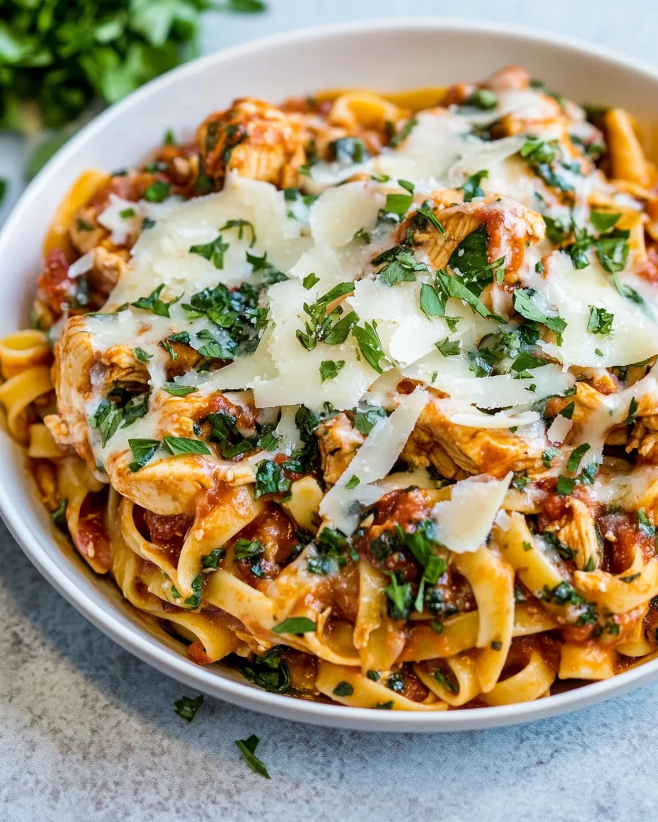 Quick 15 minute Chicken Pasta image