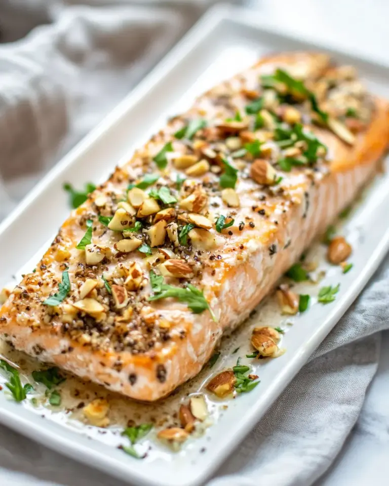 Homemade 20-Minute Air Fryer Salmon Almondine: Weeknight Dinner Made Simple photo