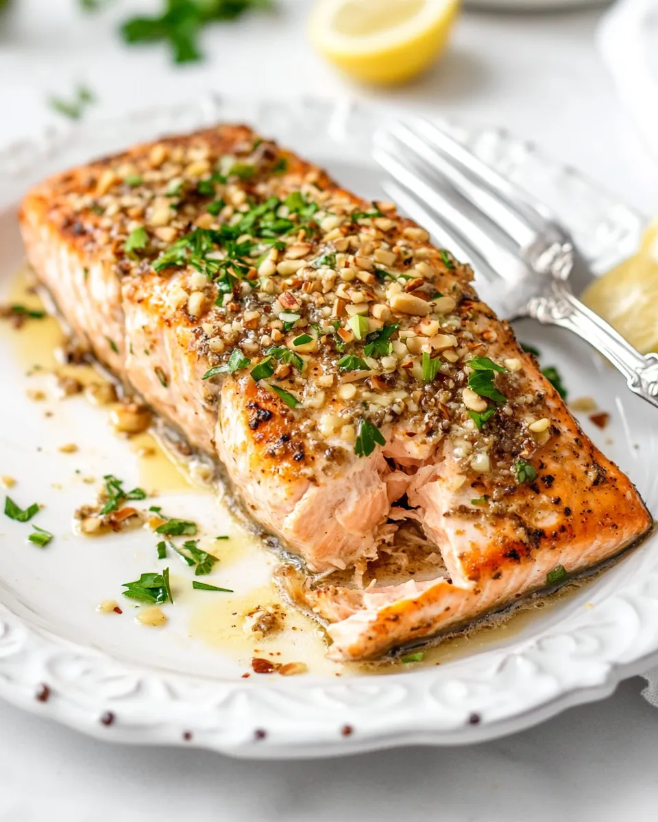 Easy 20-Minute Air Fryer Salmon Almondine: Weeknight Dinner Made Simple recipe photo