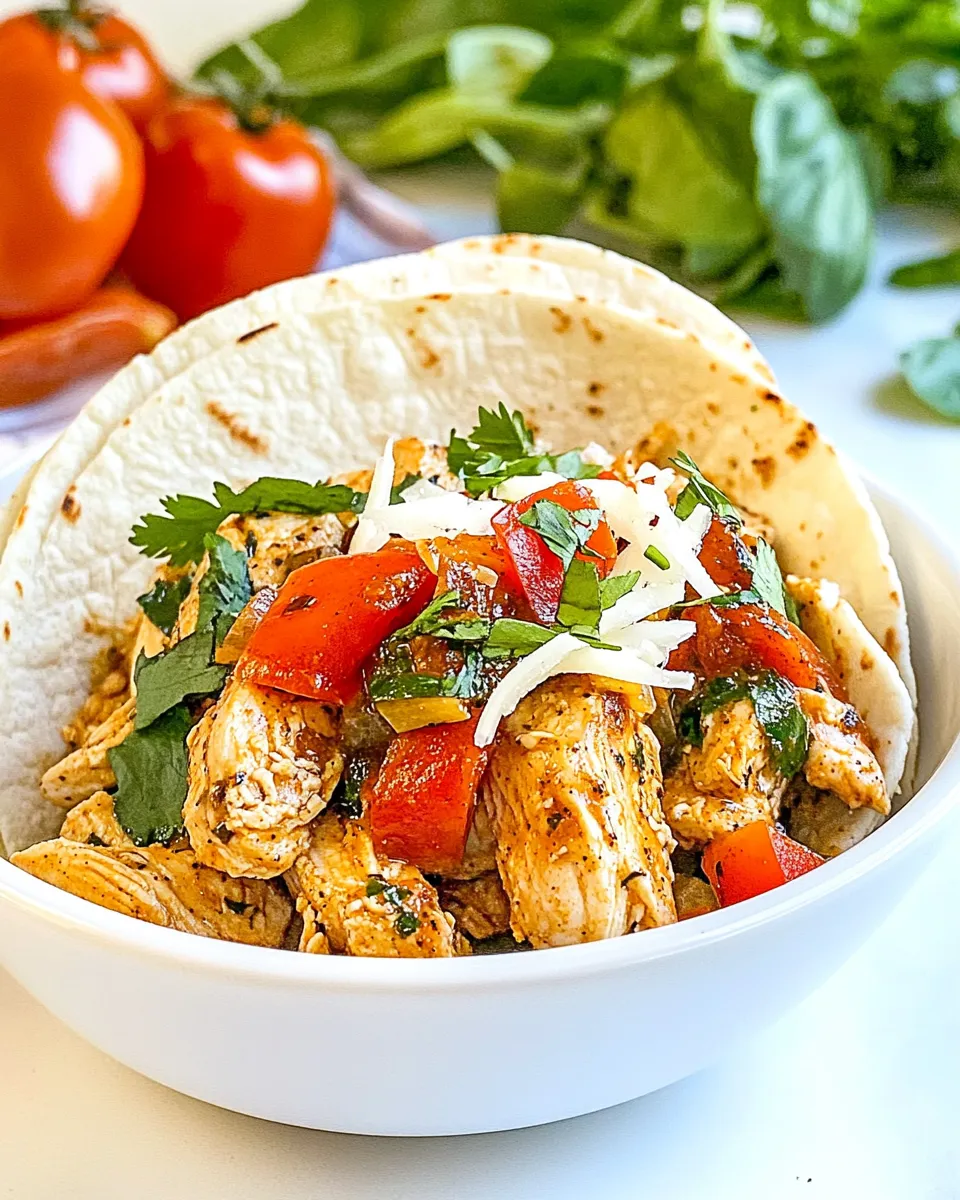 Easy 3-Ingredient Taco Chicken photo
