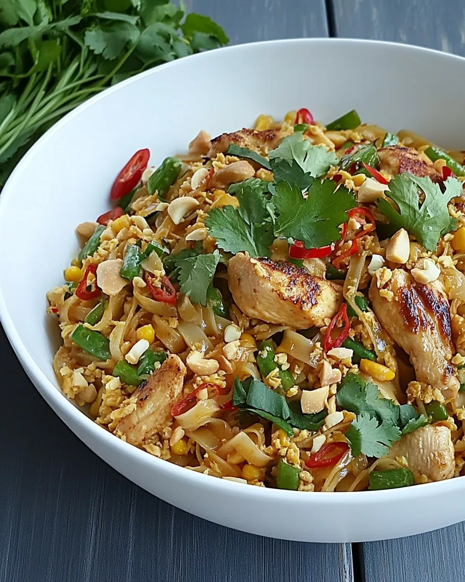 Easy 30-Minute Chicken Pad Thai recipe photo