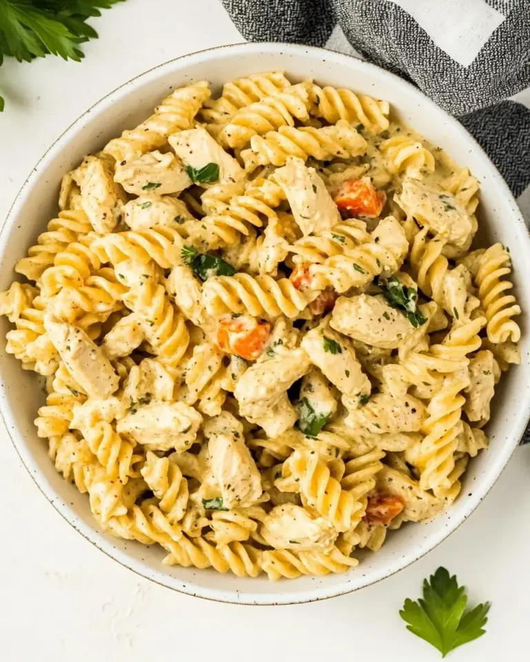 Homemade 30-Minute Gluten-Free Dairy-Free Creamy Chicken Pasta photo