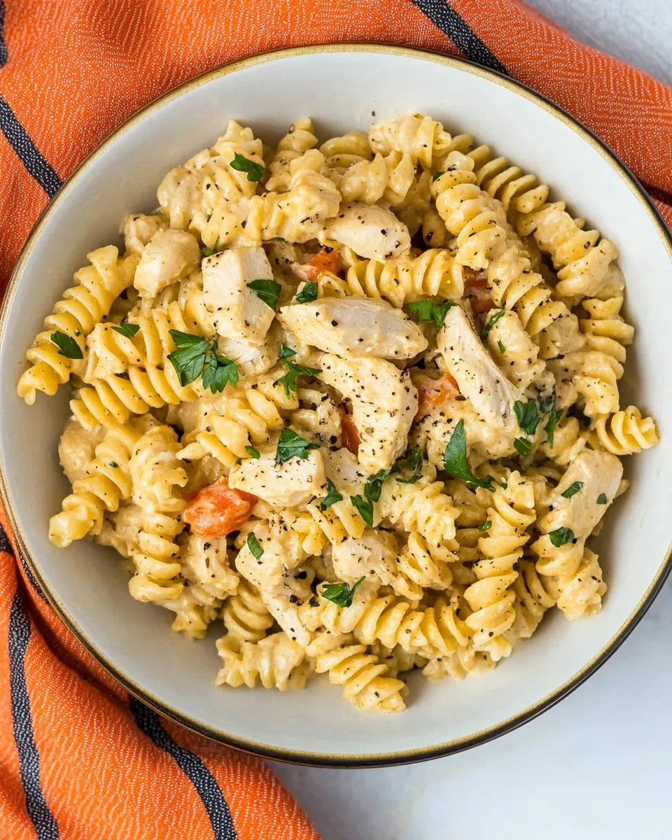 Easy 30-Minute Gluten-Free Dairy-Free Creamy Chicken Pasta recipe photo
