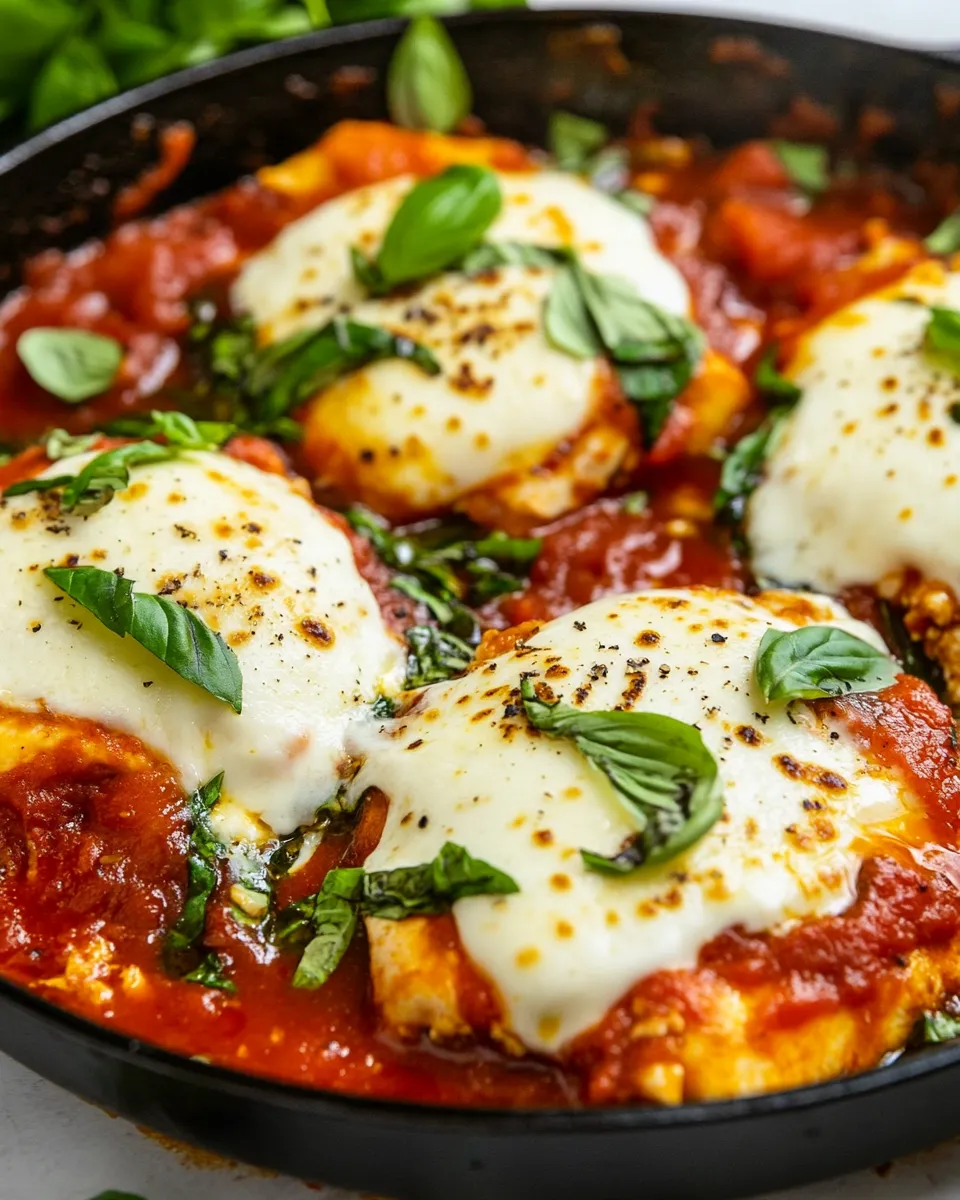 Classic 30-Minute Mozzarella Chicken Skillet image