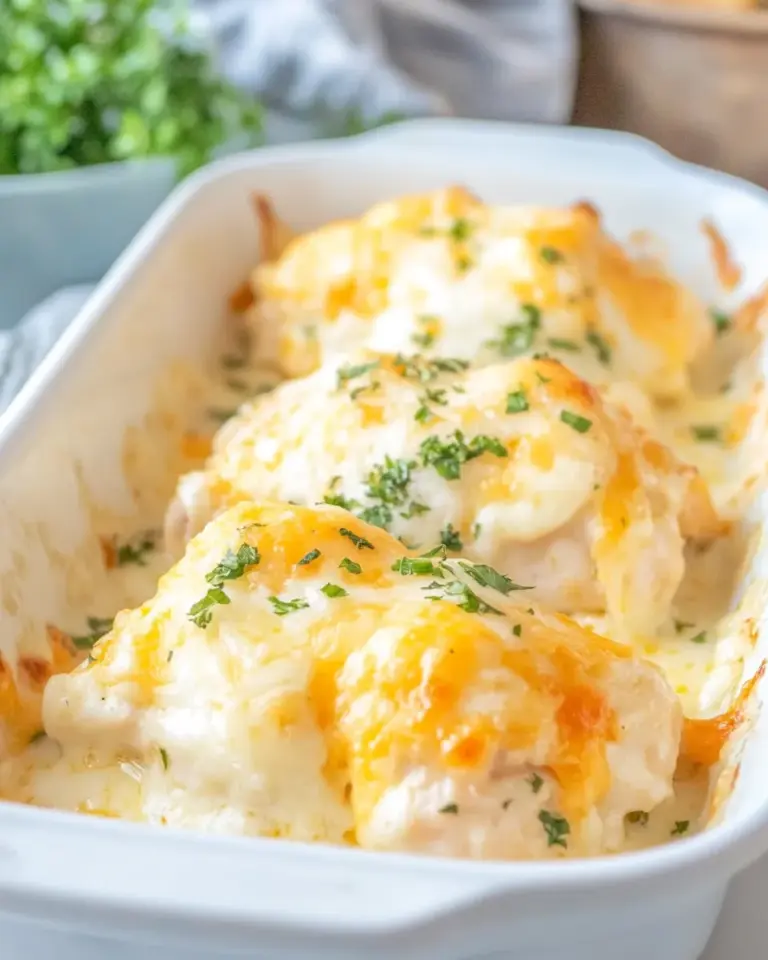 Homemade 3 Cheese Baked Chicken photo