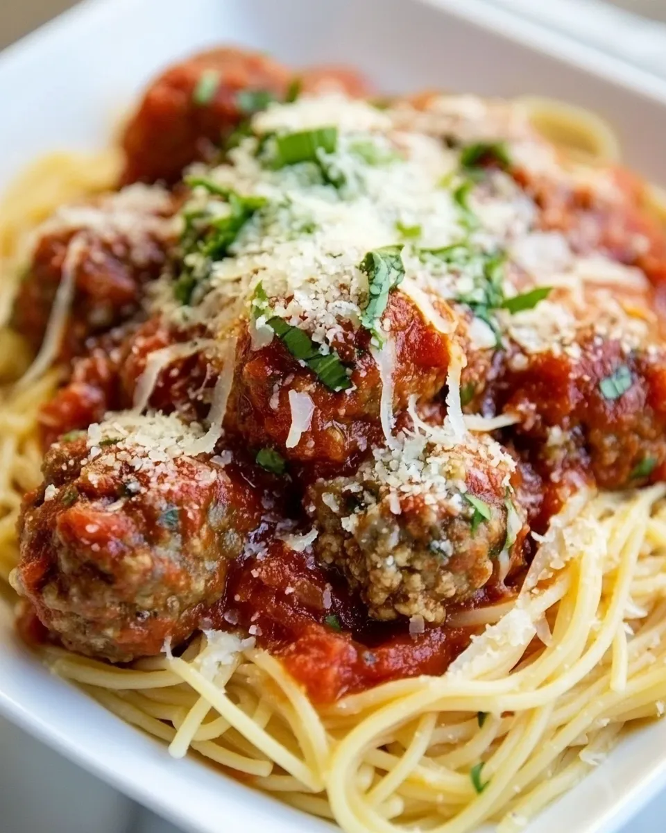 Delicious 45 Minute Spaghetti and Meatballs Recipe shot
