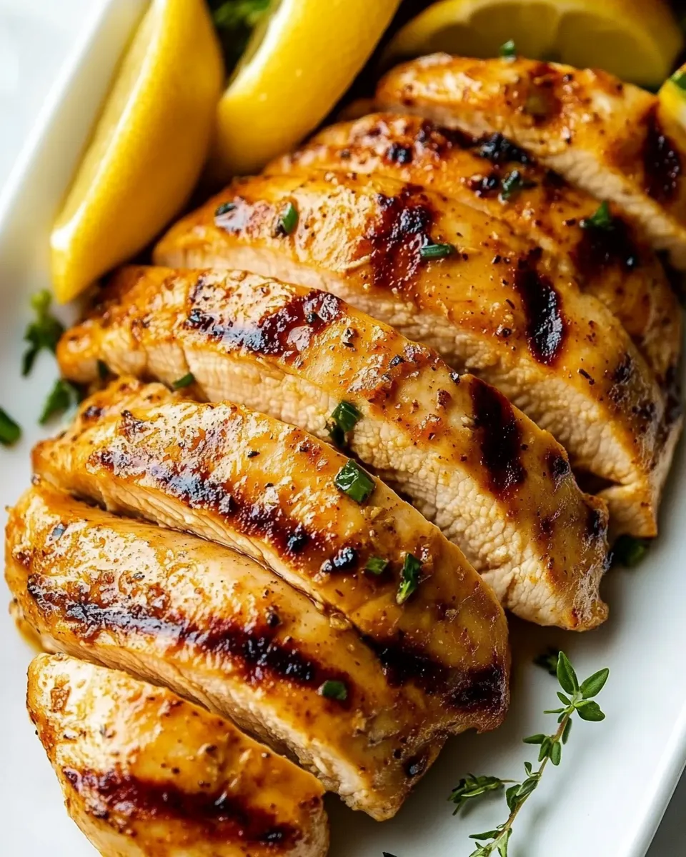 Homemade 4 Ingredient Chicken Marinade recipe photo