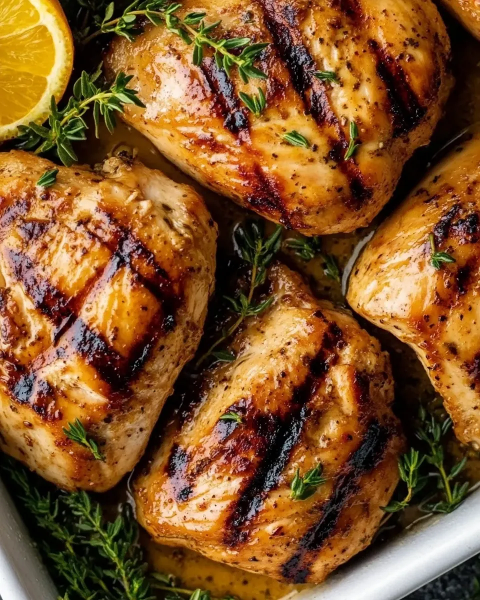 Classic 4 Ingredient Chicken Marinade dish photo