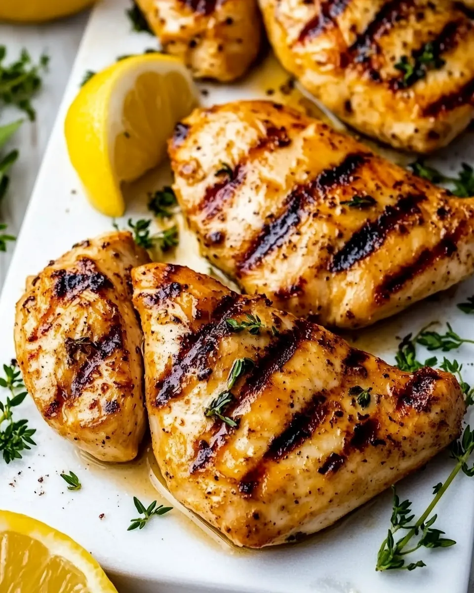 Delicious 4 Ingredient Chicken Marinade plate image