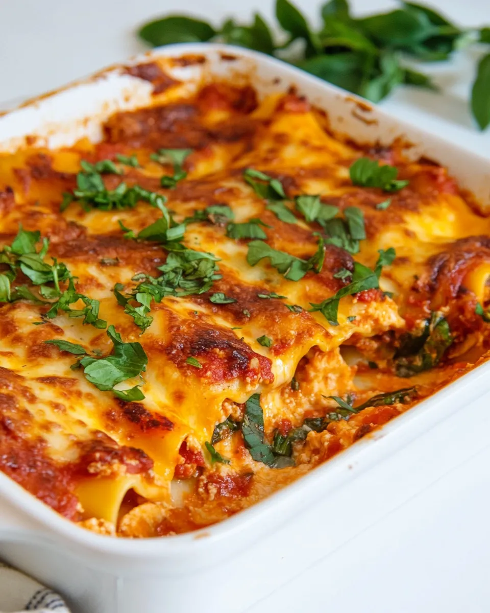 Classic A Nice Cheese Lasagna image