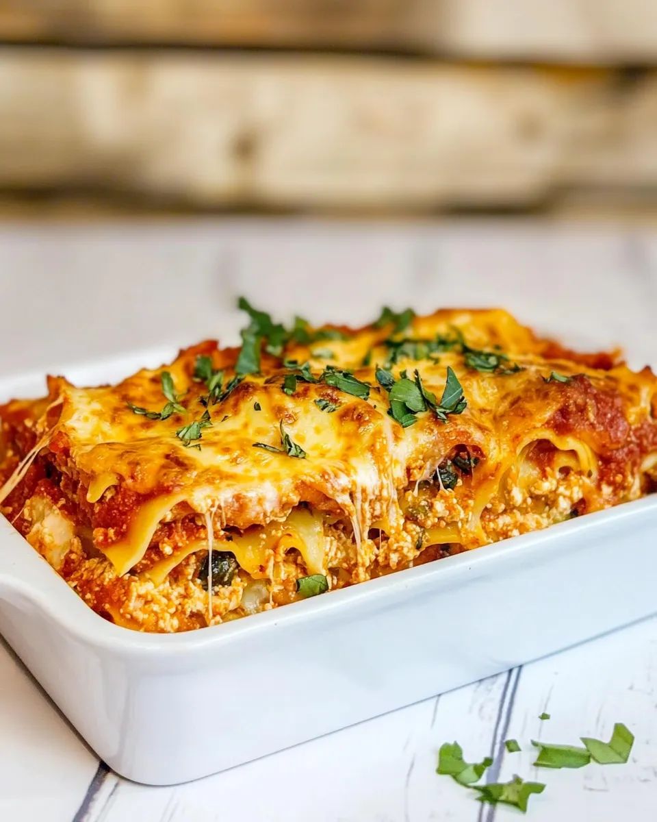 Easy A Nice Cheese Lasagna recipe photo