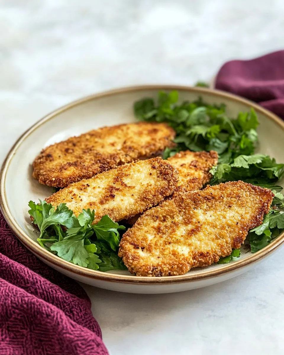 Delicious Air-Fryer Chicken Cutlets dish photo