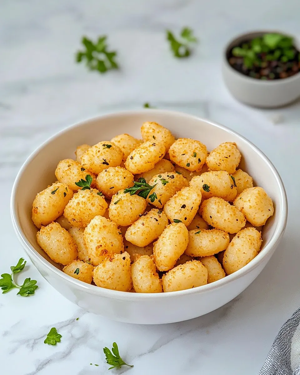 Quick Air-Fryer Gnocchi dish photo
