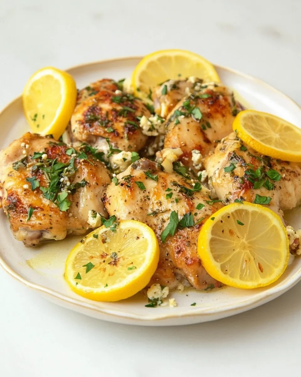 Delicious Air-Fryer Greek Chicken shot