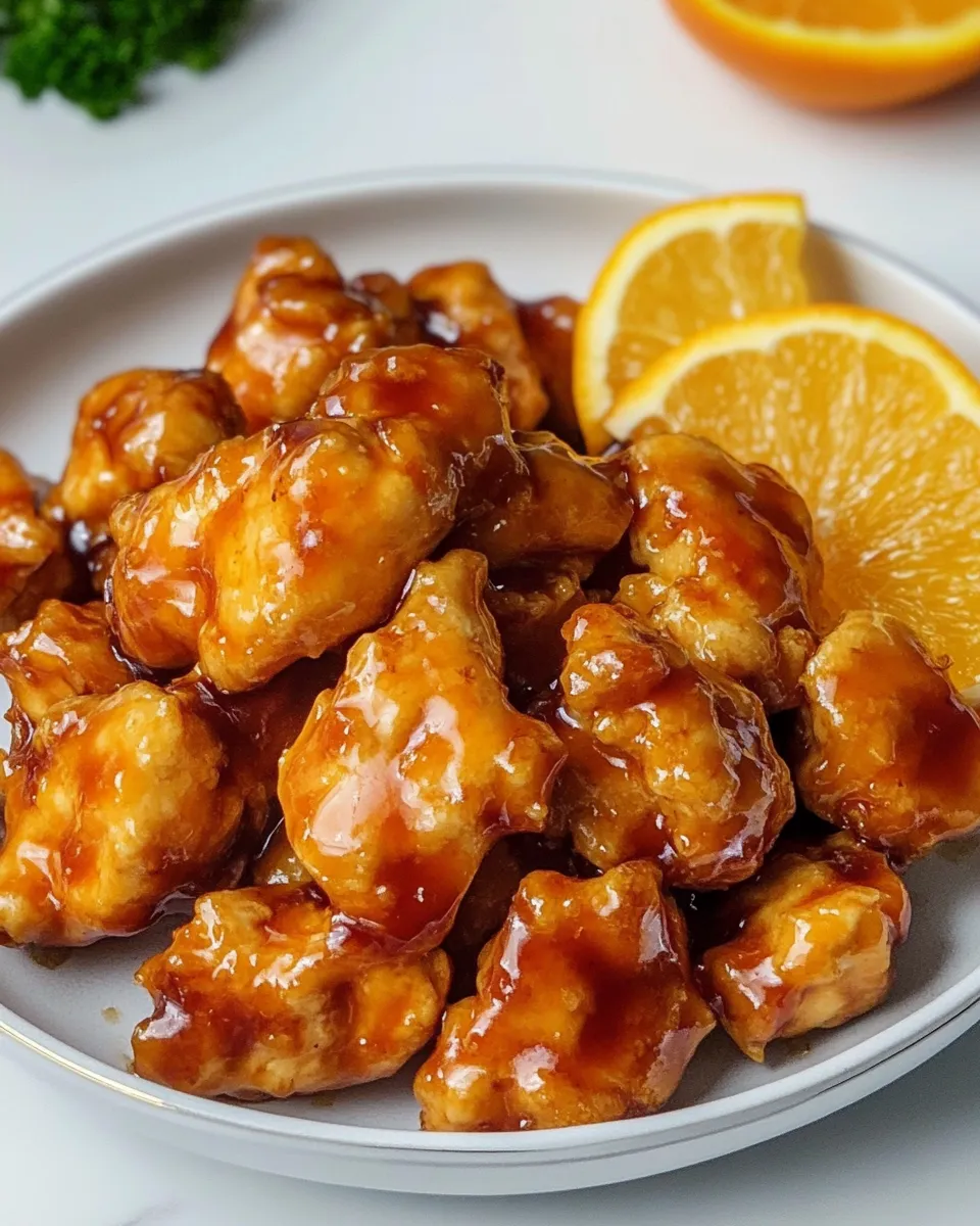 Classic Air-Fryer Orange Chicken image
