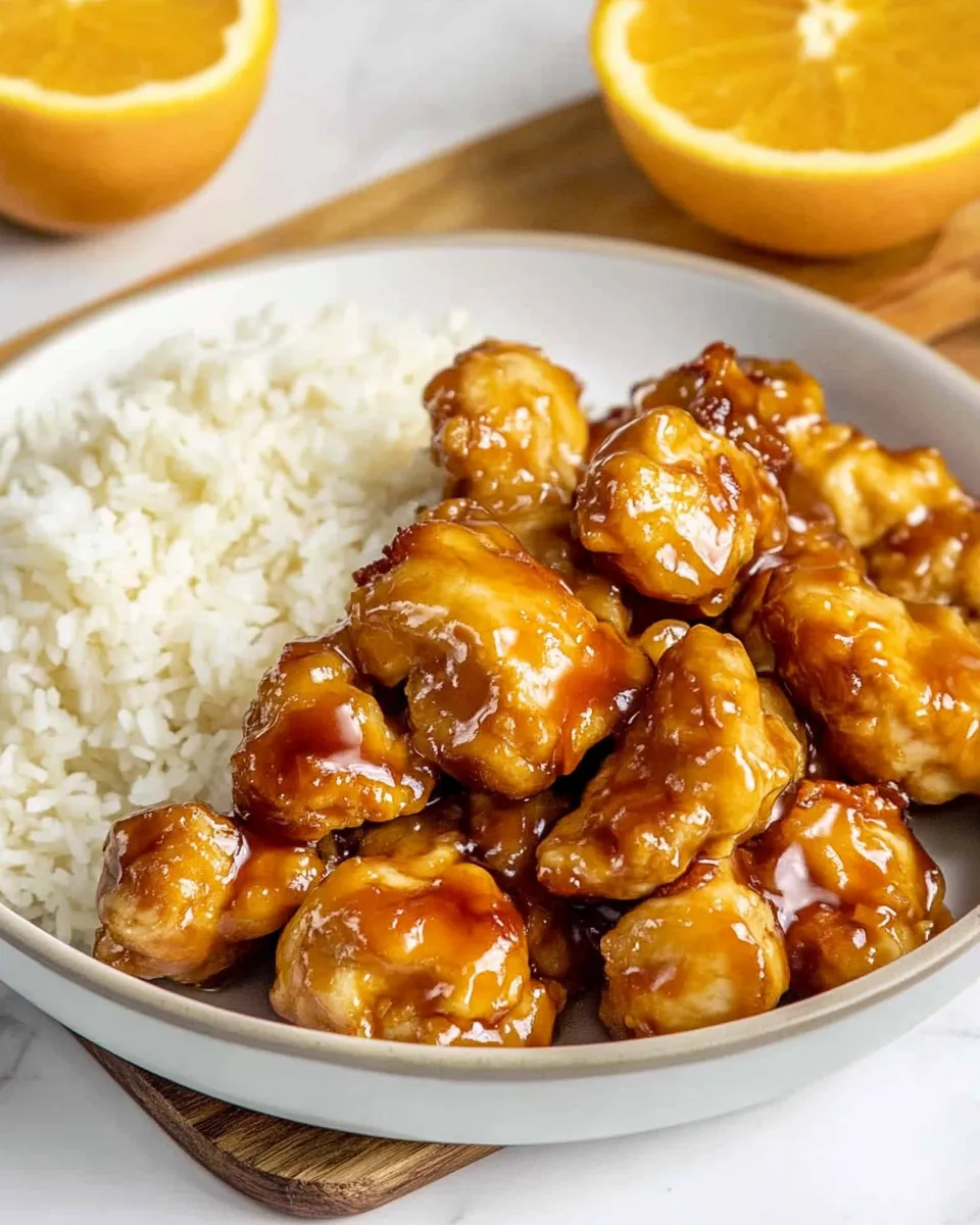 Easy Air-Fryer Orange Chicken recipe photo